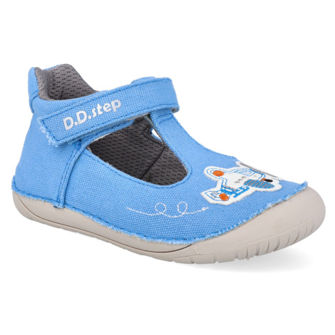 Barefoot plátěné sandály D.D.step - C070-41195A