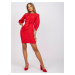 Červené elegantní mini šaty --red Červená