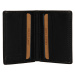 Pánská kožená slim peněženka Lagen Revo - černá