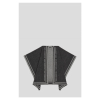 Pončo karl lagerfeld k/essential poncho grey melange