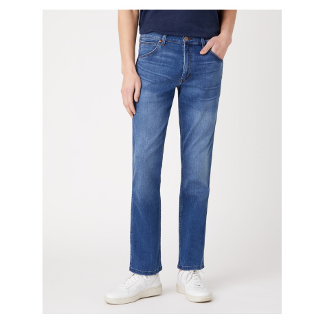 Wrangler jeans Greensboro Bright Stroke pánské modré