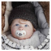 Čepice pletená vlněná Tweed Elodie Details čepice: 0-6 měsíců