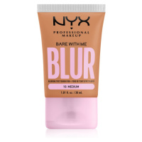 NYX Professional Makeup Bare With Me Blur Tint hydratační make-up odstín 10 Medium 30 ml