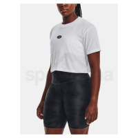 Tričko Under Armour UA BRANDED LOGO CROP SS-WHT