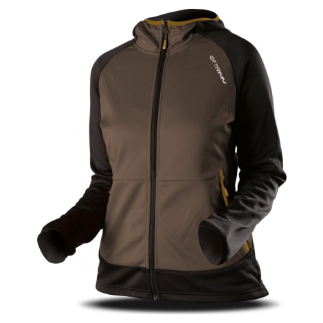 Dámská mikina TRIMM Oasis Lady khaki/grafit black