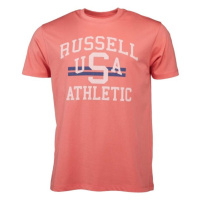 Russell Athletic T-SHIRT Pánské tričko, lososová, velikost