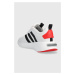 Dětské sneakers boty adidas RACER TR23 K bílá barva