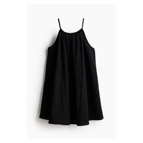 H & M - Volné áčkové šaty - černá H&M