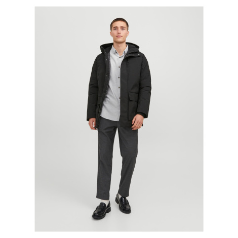 Černá pánská zimní parka Jack & Jones Rob