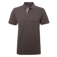 Asquith & Fox Pánské polo triko AQ012 Charcoal