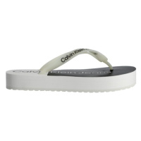 Calvin Klein BEACH SANDAL FLATFORM Dámské žabky, bílá, velikost