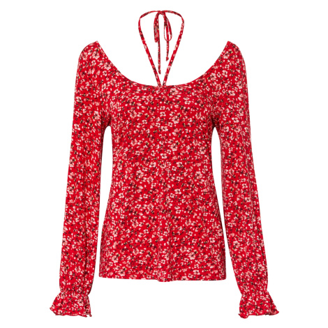 Bonprix RAINBOW tričko s drobnými květy Barva: Červená, Mezinárodní