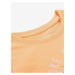 Oranžové holčičí tričko ALPINE PRO SMALLO