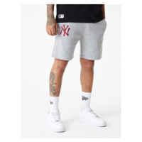 Šedé pánské kraťasy New Era League essentials shorts NEYYAN - Pánské