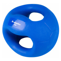 Medicineball s úchopy inSPORTline Grab Me 4 kg