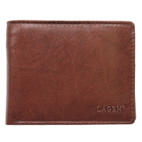Lagen Pánská kožená peněženka W 28053 hnědá