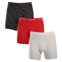 3PACK pánské boxerky Calvin Klein vícebarevné (NB3057A-QYP)