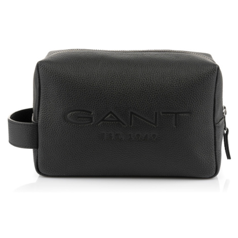 KOSMETICKÁ TAŠKA GANT LEATHER WASH BAG BLACK