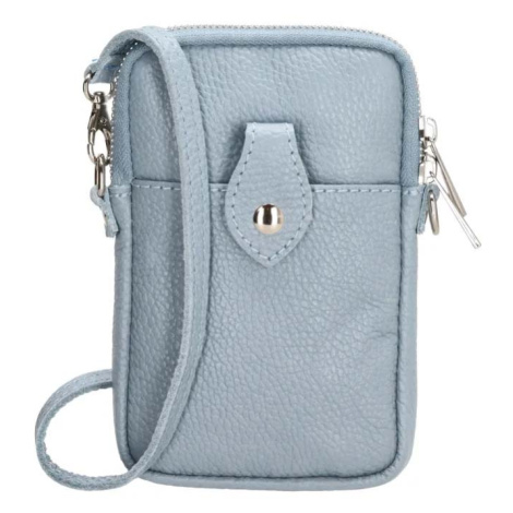 Charm London Modrá elegantní kabelka na mobil „Funky“
