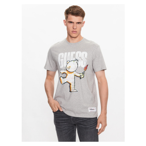 Guess Jeans M3YI87 K9RM1 tričko šedé