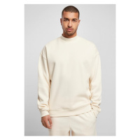 Mock Neck Crew - whitesand