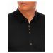 Černá pánská slim fit košile K302