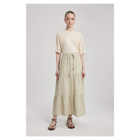 DEFACTO Wowen Fabrics Maxi Skirt