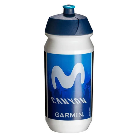 TACX Cyklistická láhev na vodu - MOVISTAR - bílá/modrá