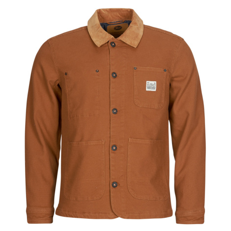 Petrol Industries MEN JACKET DENIM Hnědá