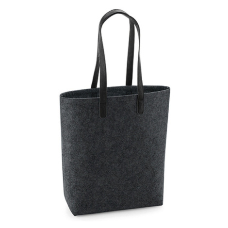 BagBase Plstěná taška BG738 Charcoal Melange