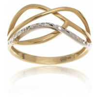 Dámský zlatý prsten PR0311F + DÁREK ZDARMA