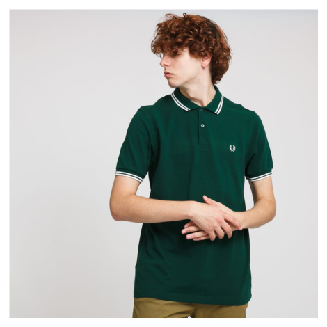FRED PERRY Twin Tipped Fred Perry Shirt Dark Green