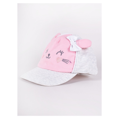 Yoclub Kids's Girl's Baseball Cap CZD-0620G-A100