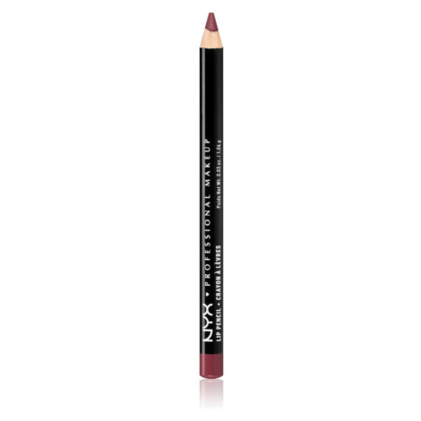 NYX Professional Makeup Slim Lip Pencil precizní tužka na rty odstín 803 Burgundy 1 g