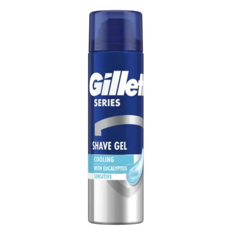 Gillette Chladivý gel na holení Series Sensitive Eucalyptus (Cooling Shave Gel) 200 ml