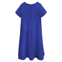 Trapézové šaty v chrpové barvě model 7739818 - INPRESS