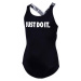Nike JDI CROSSBACK ONE-PIECE Dívčí jednodílné plavky, černá, velikost