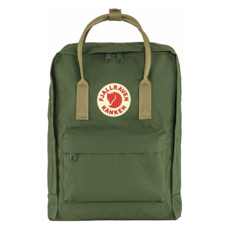 Fjällräven Stylový zelený batoh Fjallraven Kanken