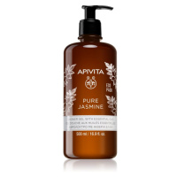 Apivita Pure Jasmine Shower Gel hydratační sprchový gel s esenciálními oleji 500 ml