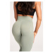 Gym Glamour Legíny Basic Scrunch Green Barva: Zelená