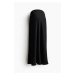 H & M - MAMA Saténová sukně - černá