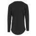 Long Shaped Fashion L/S tričko černé