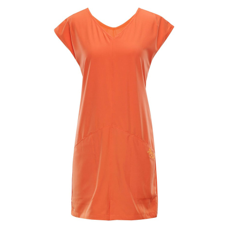 Dámské šaty Alpine Pro VAKIA 2 - oranžová