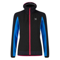 Montura dámská bunda Premium Wind Hoody, černá/modá/růžová