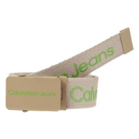 Dětský pásek Calvin Klein Jeans béžová barva