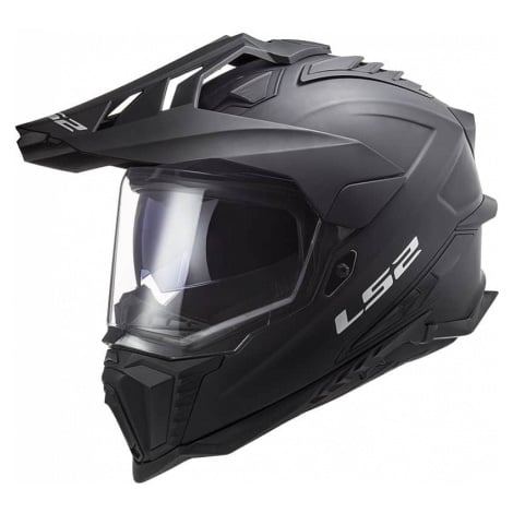 Enduro helma LS2 MX701 Explorer Solid Barva Matt Black