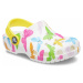 Dětské boty Crocs CLASSIC VACAY bílá/žlutá