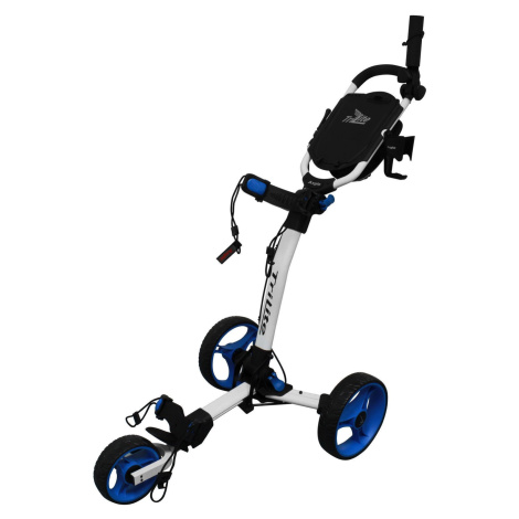Axglo TriLite White/Blue Manuální golfové vozíky