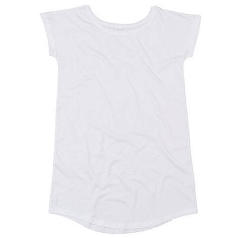 Mantis Dámské volné šaty z organické bavlny P99 White
