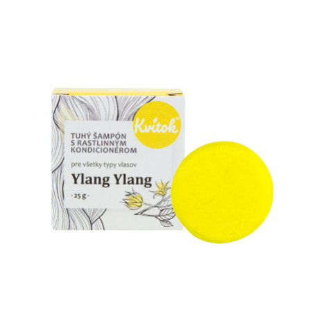 Kvitok Tuhý šampon s kondicionérem pro světlé vlasy Ylang Ylang 25 g